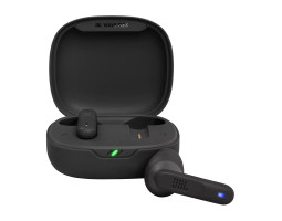 Навушники JBL Wave Flex, Black, Bluetooth, мікрофон, чохол з функцією зарядки (JBLWFLEXBLK)