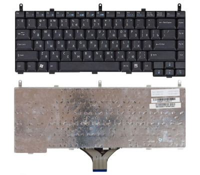 Клавіатура для ноутбука Acer Aspire 1350, 1510 Black, RU Клавіатура для ноутбука Acer Aspire 1350, 1510 Black, RU