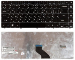 Клавіатура для ноутбука Acer Aspire (3810T) Black, Glossy, RU
