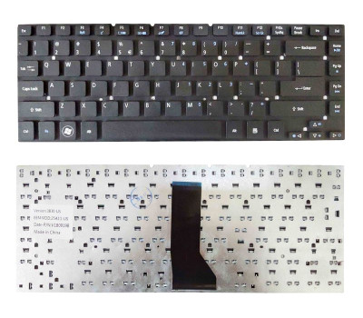 Клавіатура для ноутбука Acer Aspire 3830T, 3830TG, 4830T, 4830TG Black, (No Frame), EN Клавіатура для ноутбука Acer Aspire 3830T, 3830TG, 4830T, 4830TG Black, (No Frame), EN
