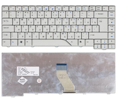 Клавіатура для ноутбука Acer Aspire 4710, 4520, 5315, 5520, 5710, 5710G, 5710Z, 5710ZG, 5720, 5920 W