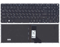 Клавіатура для ноутбука Acer Aspire E5-522, E5-522G, V3-574G, E5-573, E5-573G, E5-573T, E5-573T, E5-