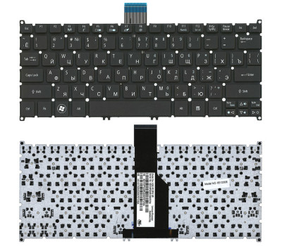 Клавіатура для ноутбука Acer Aspire S3, Aspire One 725 756 AO725 Black, (No Frame) RU
