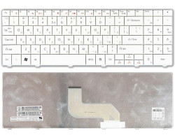 Клавіатура для ноутбука Gateway (NV52) White, RU