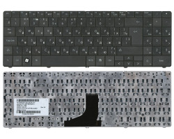 Клавіатура для ноутбука Acer Packard Bell (SL51) Black, RU (вертикальний ентер)