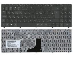 Клавіатура для ноутбука Acer Packard Bell (SL51) Black, RU (вертикальний ентер)