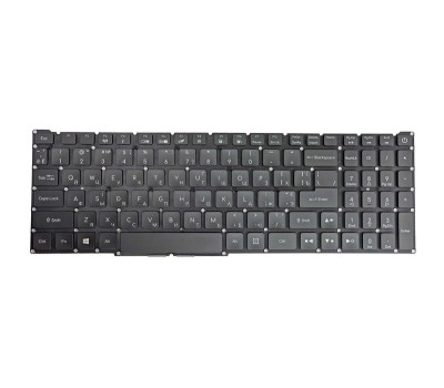 Клавіатура для ноутбука Acer Predator Helios 300 PH315-52 з підсвічуванням (White Light), Black, (No Клавіатура для ноутбука Acer Predator Helios 300 PH315-52 з підсвічуванням (White Light), Black, (No