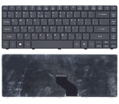 Клавіатура для ноутбука Acer Timeline (3410, 4741, 3810) Black, Mat, RU