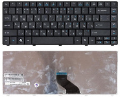 Клавіатура для ноутбука Acer TravelMate 8371, 8371G, 8471, 8471G Black, RU