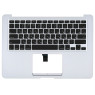 Клавіатура для ноутбука Apple MacBook Air (A1369) 2010+ Black, (Silver TopCase), RU (горизонтальний 