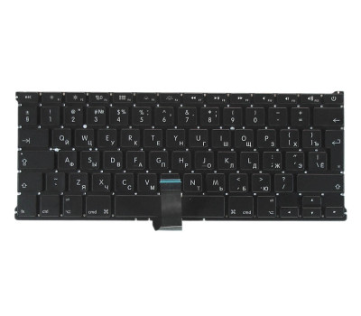 Клавіатура для ноутбука Apple MacBook Air 2011+ A1369 (2011), A1466 (2012, 2013, 2014, 2015) Black, Клавіатура для ноутбука Apple MacBook Air 2011+ A1369 (2011), A1466 (2012, 2013, 2014, 2015) Black,