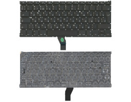 Клавіатура для ноутбука Apple MacBook Air 2011+ (A1369) з підсвічуванням (Light), Black, (No Frame),