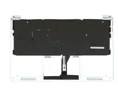 Клавіатура Apple MacBook Air 2012+ (A1465) Black, (Silver TopCase), RU (горизонтальний ентер)