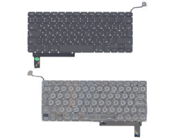 Клавіатура для ноутбука Apple MacBook Pro (A1286) (2011, 2012) Black, (No Frame), з (SD), (Original)