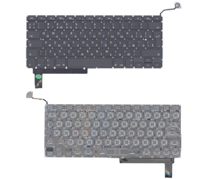 Клавіатура для ноутбука Apple MacBook Pro (A1286) (2011, 2012) Black, (No Frame), з (SD), (Original)