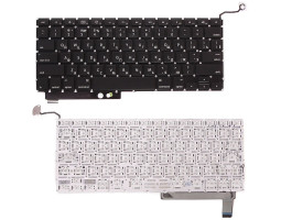 Клавіатура Apple MacBook Pro (A1286) (2011, 2012) з підсвічуванням (Light), Black, (No Frame), з (SD