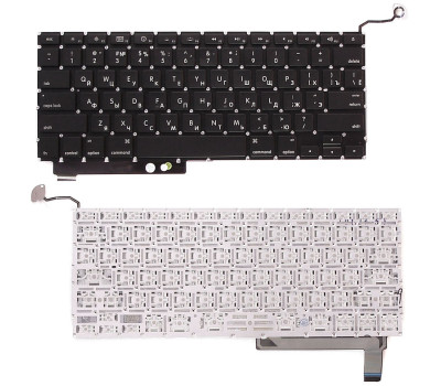 Клавіатура Apple MacBook Pro (A1286) (2011, 2012) з підсвічуванням (Light), Black, (No Frame), з (SD Клавіатура Apple MacBook Pro (A1286) (2011, 2012) з підсвічуванням (Light), Black, (No Frame), з (SD