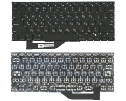 Клавіатура для ноутбука Apple MacBook Pro A1398 (2012, 2013, 2014, 2015) з підсвічуванням (Light) Bl