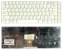 Клавіатура для ноутбука Asus (F80, F80S, F80CR, F80Q, F80L) White, RU