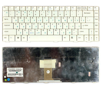 Клавіатура для ноутбука Asus (F80, F80S, F80CR, F80Q, F80L) White, RU