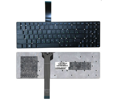 Клавіатура для ноутбука Asus (K55, X501) Black, (No Frame) RU
