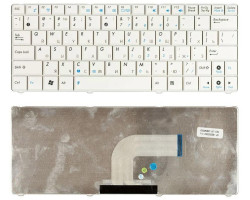 Клавіатура для ноутбука Asus N10, N10A, N10C, N10E, N10J, N10JC White, RU