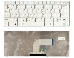 Клавіатура для ноутбука Asus N10, N10A, N10C, N10E, N10J, N10JC White, RU