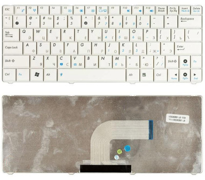 Клавіатура для ноутбука Asus N10, N10A, N10C, N10E, N10J, N10JC White, RU Клавіатура для ноутбука Asus N10, N10A, N10C, N10E, N10J, N10JC White, RU