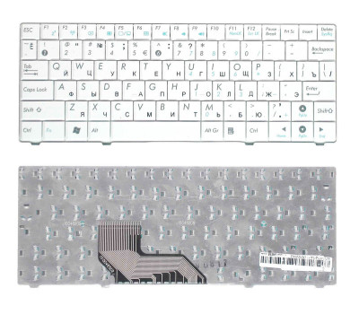 Клавіатура для ноутбука Asus (T91MT) White, RU