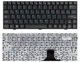 Клавіатура для ноутбука Asus (U1, U1F, U1E) Black, RU Клавіатура для ноутбука Asus (U1, U1F, U1E) Black, RU