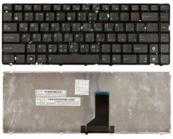 Клавіатура для ноутбука Asus (UL30, K42, K43, X42) Black, (Black Frame) UA