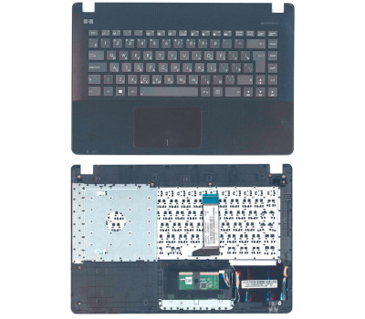 Клавіатура для ноутбука Asus (X451) Black, (Black TopCase), RU