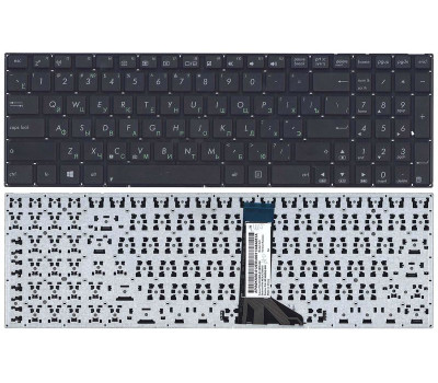 Клавіатура для ноутбука Asus (X551, X551CA) Black, (No Frame) RU Клавіатура для ноутбука Asus (X551, X551CA) Black, (No Frame) RU