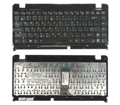 Клавіатура для ноутбука Asus EEE PC 1201, 1215, 1225, U20, VX6 Eee PC Lamborghini Black, (Black Fram Клавіатура для ноутбука Asus EEE PC 1201, 1215, 1225, U20, VX6 Eee PC Lamborghini Black, (Black Fram