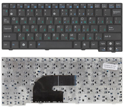 Клавіатура для ноутбука Asus EEE PC (MK90H) Black, RU Клавіатура для ноутбука Asus EEE PC (MK90H) Black, RU