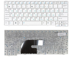 Клавіатура для ноутбука Asus EEE PC (MK90H) White, RU Клавіатура для ноутбука Asus EEE PC (MK90H) White, RU
