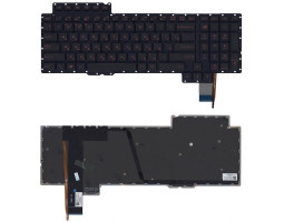 Клавіатура для ноутбука Asus ROG (G752) з підсвічуванням (Light), Black, (No Frame) UA