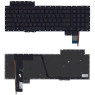 Клавіатура для ноутбука Asus ROG (G752) з підсвічуванням (Light), Black, (No Frame) UA