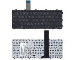 Клавіатура для ноутбука Asus VivoBook (X301) Black, (No Frame), RU