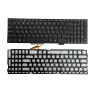 Клавіатура для ноутбука Asus VivoBook 17 X705U з підсвічуванням (Light), Black, (No Frame) RU