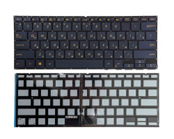 Клавіатура для ноутбука Asus ZenBook Flip S UX370UA Black, (No Frame) RU