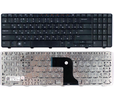 Клавіатура для ноутбука Dell Inspiron (M5010, N5010) Black, RU/ EN