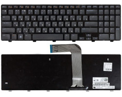 Клавіатура для ноутбука Dell Inspiron (M5110, M511R, N5110) Black, RU/ EN