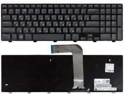 Клавіатура для ноутбука Dell Inspiron (M5110, M511R, N5110) Black, RU/ EN