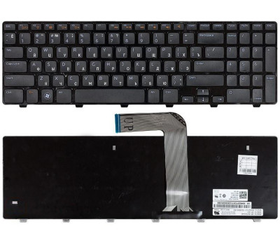 Клавіатура для ноутбука Dell Inspiron (M5110, M511R, N5110) Black, RU/ EN