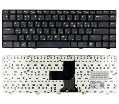 Клавіатура для ноутбука Dell Vostro 1440, 1450, 1540, 1550, 3450, 3550, V131, Inspiron 14R, 7520, N4 Клавіатура для ноутбука Dell Vostro 1440, 1450, 1540, 1550, 3450, 3550, V131, Inspiron 14R, 7520, N4