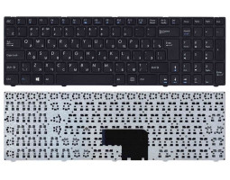 Клавіатура для ноутбука DNS (Pegatron C15, C17) Black (With Frame) RU Клавіатура для ноутбука DNS (Pegatron C15, C17) Black (With Frame) RU