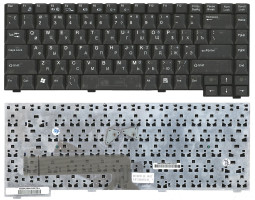 Клавіатура для ноутбука Fujitsu Amilo M1437, M1439, D7850 Black, RU