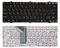 Клавіатура для ноутбука Fujitsu LifeBook (P5020, P5020D, P5010, P5010D) Black, RU