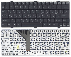 Клавіатура для ноутбука Fujitsu LifeBook (P7010) Black, RU